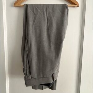 J.M. Haggar Grey Pants Slim Fit 36x32